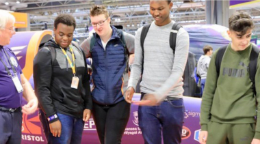 young people at the 2014 skills show