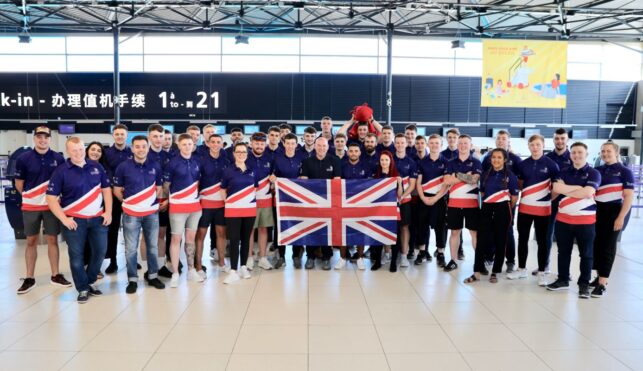 Photo of Team UK in Kazan 2019