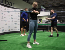 Young person competing in Fitness Trainer Personal Trainer competition