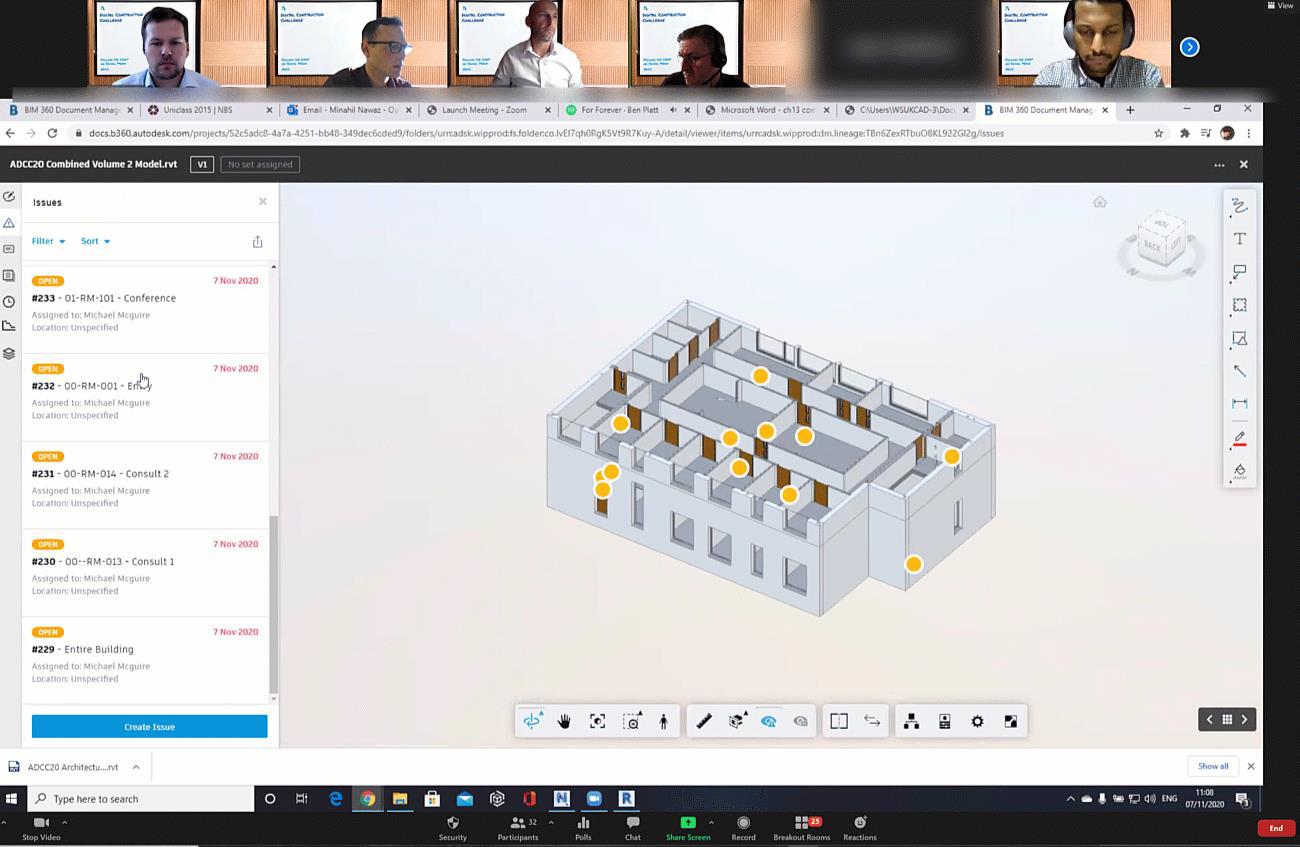 Autodesk Digital Construction Challenge 2020 - WorldSkills UK